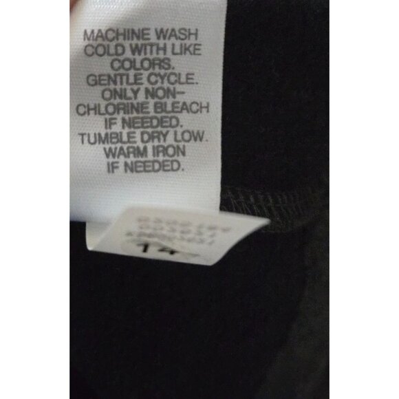 J Jill Pure Jill Charcoal Gray Cowl Neck Front Seam Sweatshirt Dress size L - Picture 8 of 8